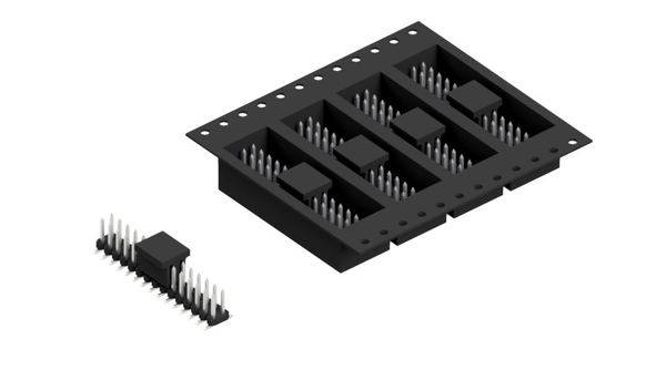 Fischer Elektronik Stiftleiste (Standard) Anzahl Reihen: 2 SLY8SMD04530ZBTR 650St.