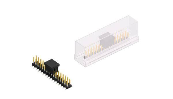 Fischer Elektronik Stiftleiste (Standard) Anzahl Reihen: 2 10063648 10St.