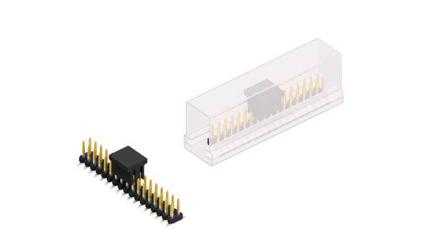 Fischer Elektronik Stiftleiste (Standard) Anzahl Reihen: 2 10063654 10St.