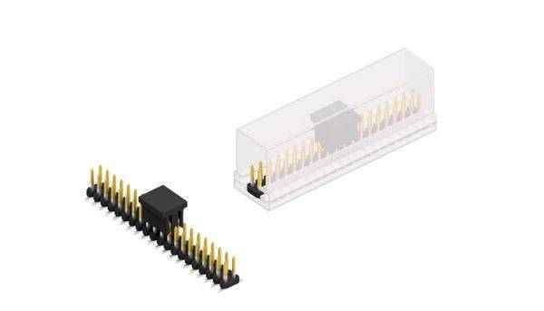 Fischer Elektronik Stiftleiste (Standard) Anzahl Reihen: 2 10063661 10St.