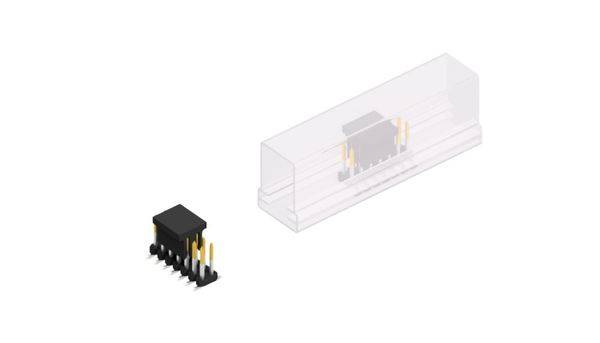 Fischer Elektronik Stiftleiste (Standard) Anzahl Reihen: 2 SLY8SMD06214SBSM 10St.