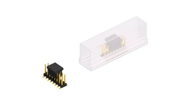 Fischer Elektronik Stiftleiste (Standard) Anzahl Reihen: 2 10063714 10St.