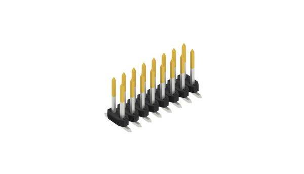 Fischer Elektronik Stiftleiste (Standard) Anzahl Reihen: 2 10063717 10St.