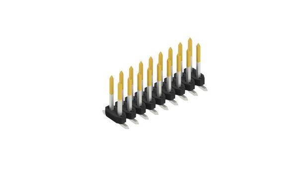 Fischer Elektronik Stiftleiste (Standard) Anzahl Reihen: 2 10068665 10St.