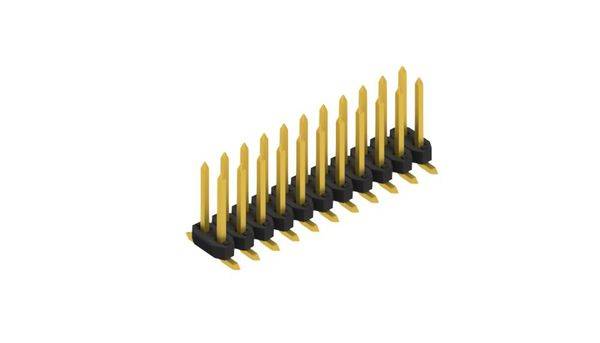 Fischer Elektronik Stiftleiste (Standard) Anzahl Reihen: 2 SLY8SMD06222G 10St.