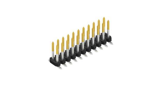 Fischer Elektronik Stiftleiste (Standard) Anzahl Reihen: 2 10063734 10St.