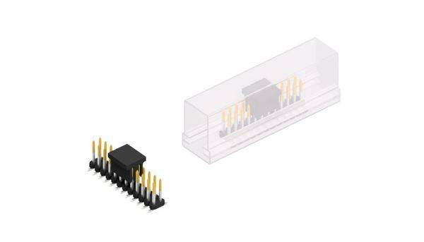 Fischer Elektronik Stiftleiste (Standard) Anzahl Reihen: 2 10063736 10St.