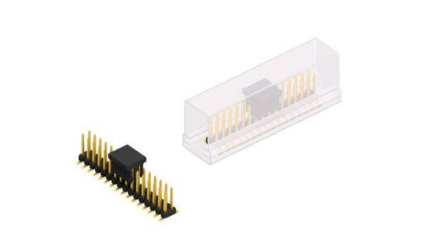 Fischer Elektronik Stiftleiste (Standard) Anzahl Reihen: 2 SLY8SMD06232GBSM 10St.