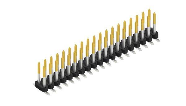Fischer Elektronik Stiftleiste (Standard) Anzahl Reihen: 2 SLY8SMD06238S 10St.