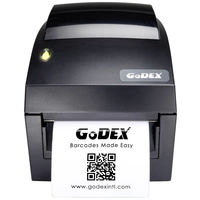 Godex DT4x Etikettendrucker Thermodirekt 203 x 203 dpi Etikettenbreite (max.): 118mm USB, RS-232, LAN Godex DT4x Etikettendrucker Thermodirekt 203 x 203 dpi Etikettenbreite (max.): 118mm USB, RS-232, LAN
