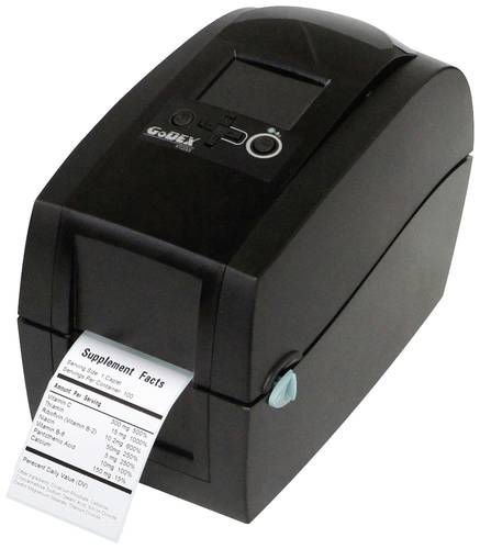 Godex RT200i Etikettendrucker Thermotransfer, Thermodirekt 203 x 203 dpi Etikettenbreite (max.): 60