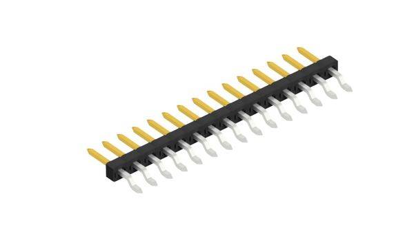 Fischer Elektronik Stiftleiste (Standard) Anzahl Reihen: 1 SLY9SMD04015S 10St.