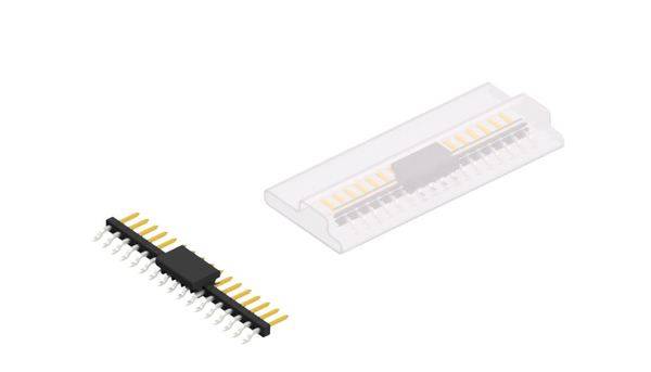 Fischer Elektronik Stiftleiste (Standard) Anzahl Reihen: 1 SLY9SMD04017SBSM 10St.