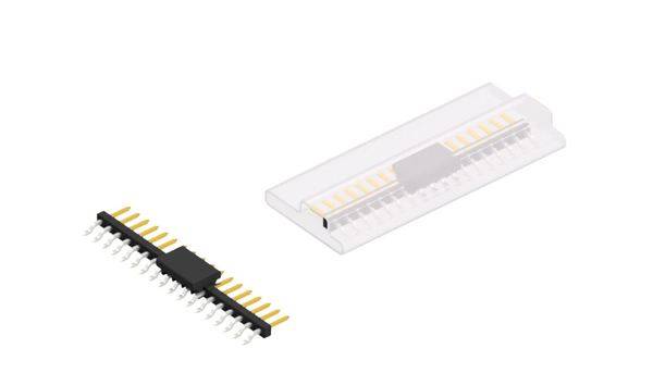 Fischer Elektronik Stiftleiste (Standard) Anzahl Reihen: 1 SLY9SMD04018SBSM 10St.