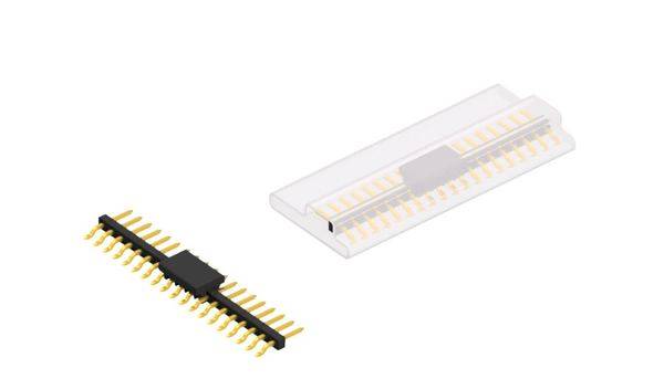 Fischer Elektronik Stiftleiste (Standard) Anzahl Reihen: 1 SLY9SMD04019GBSM 10St.