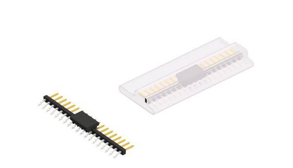 Fischer Elektronik Stiftleiste (Standard) Anzahl Reihen: 1 SLY9SMD04019SBSM 10St.