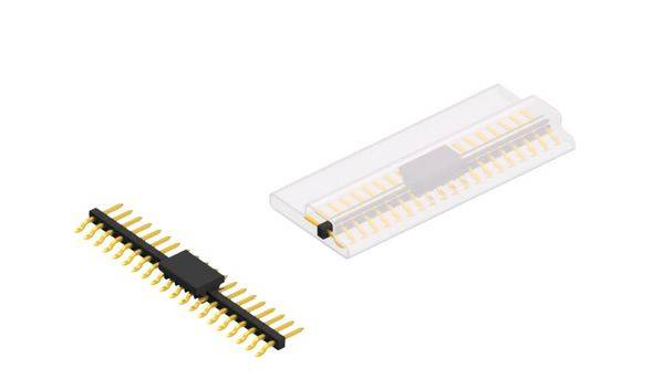 Fischer Elektronik Stiftleiste (Standard) Anzahl Reihen: 1 10063852 10St.
