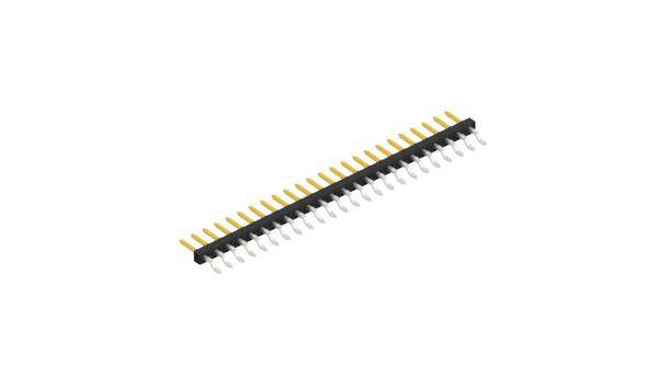 Fischer Elektronik Stiftleiste (Standard) Anzahl Reihen: 1 SLY9SMD04024S 10St.