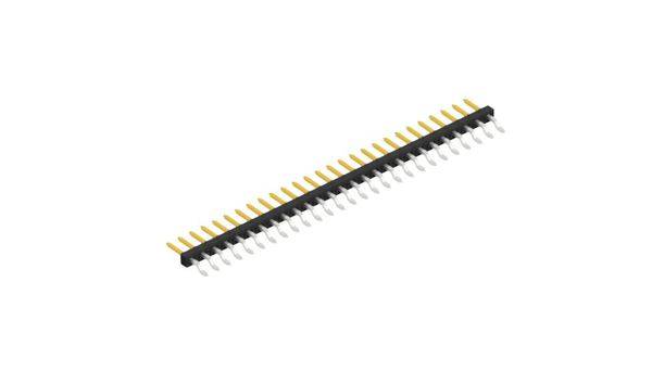 Fischer Elektronik Stiftleiste (Standard) Anzahl Reihen: 1 SLY9SMD04027S 10St.