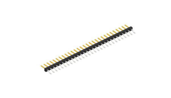 Fischer Elektronik Stiftleiste (Standard) Anzahl Reihen: 1 SLY9SMD04029S 10St.