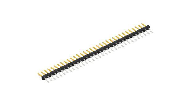 Fischer Elektronik Stiftleiste (Standard) Anzahl Reihen: 1 SLY9SMD04033S 10St.