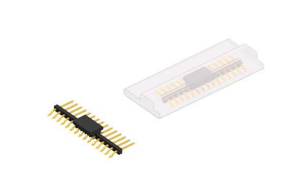Fischer Elektronik Stiftleiste (Standard) Anzahl Reihen: 1 SLY9SMD05515GBSM 10St.