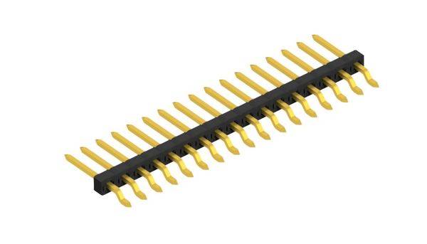 Fischer Elektronik Stiftleiste (Standard) Anzahl Reihen: 1 SLY9SMD05517G 10St.