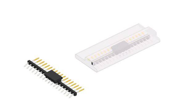 Fischer Elektronik Stiftleiste (Standard) Anzahl Reihen: 1 SLY9SMD05518SBSM 10St.