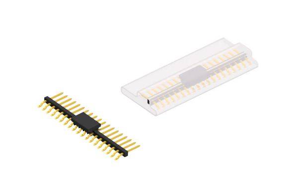 Fischer Elektronik Stiftleiste (Standard) Anzahl Reihen: 1 SLY9SMD05519GBSM 10St.