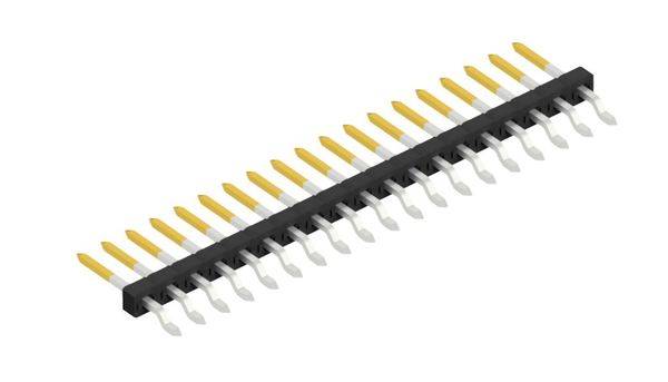 Fischer Elektronik Stiftleiste (Standard) Anzahl Reihen: 1 SLY9SMD05519S 10St.