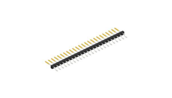 Fischer Elektronik Stiftleiste (Standard) Anzahl Reihen: 1 SLY9SMD05524S 10St.