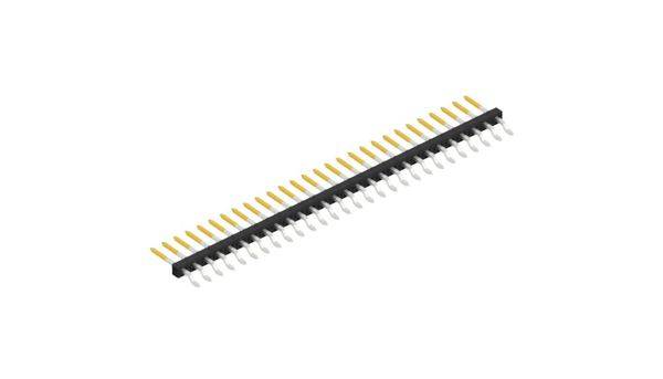 Fischer Elektronik Stiftleiste (Standard) Anzahl Reihen: 1 SLY9SMD05528S 10St.