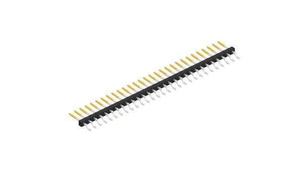 Fischer Elektronik Stiftleiste (Standard) Anzahl Reihen: 1 SLY9SMD05529S 10St.