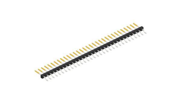 Fischer Elektronik Stiftleiste (Standard) Anzahl Reihen: 1 SLY9SMD05532S 10St.