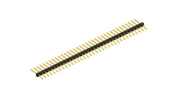 Fischer Elektronik Stiftleiste (Standard) Anzahl Reihen: 1 SLY9SMD05535G 10St.