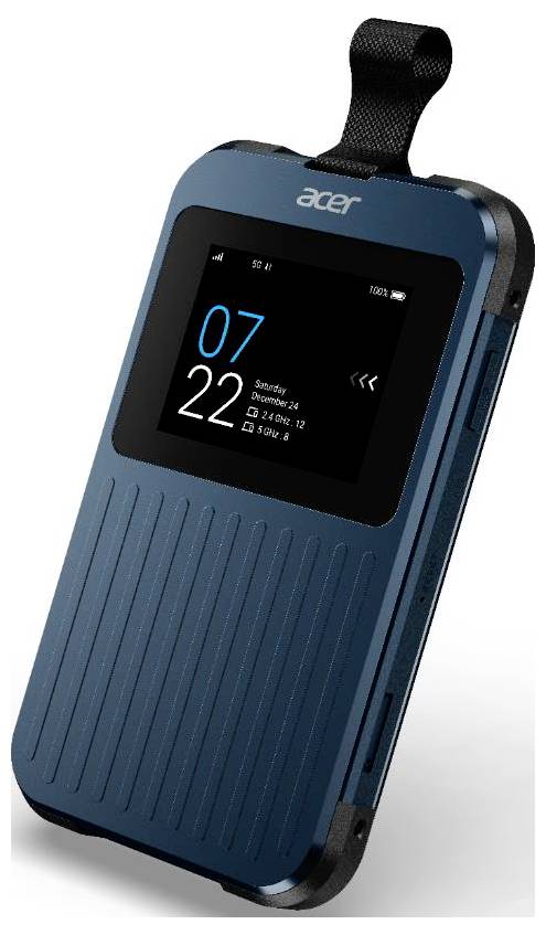 Acer Connect Enduro M3 Mobiler 5G-WLAN-Hotspot bis 16 Geräte Blau