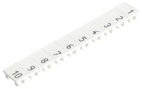 Wieland Electric 04.846.1853.0 Beschriftungsstreifen Weiß 25 St.-image