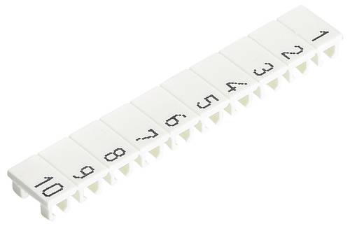 Wieland Electric 04.855.0053.0 Beschriftungsstreifen Weiß 25 St.