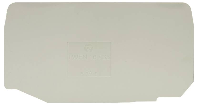 Plastikabdeckung mit Aufschrift 'TWEN 16/35'.