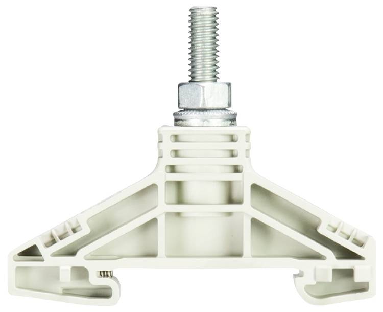 Wieland Electric 32.530.0053.0 Bolzenklemme Bolzenanschluss Grau 25St.