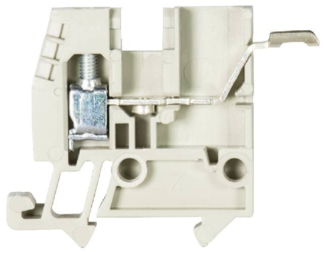 Wieland Electric 55.503.1253.0 Durchgangsklemme Schrauben, Schrauben Grau 100St.