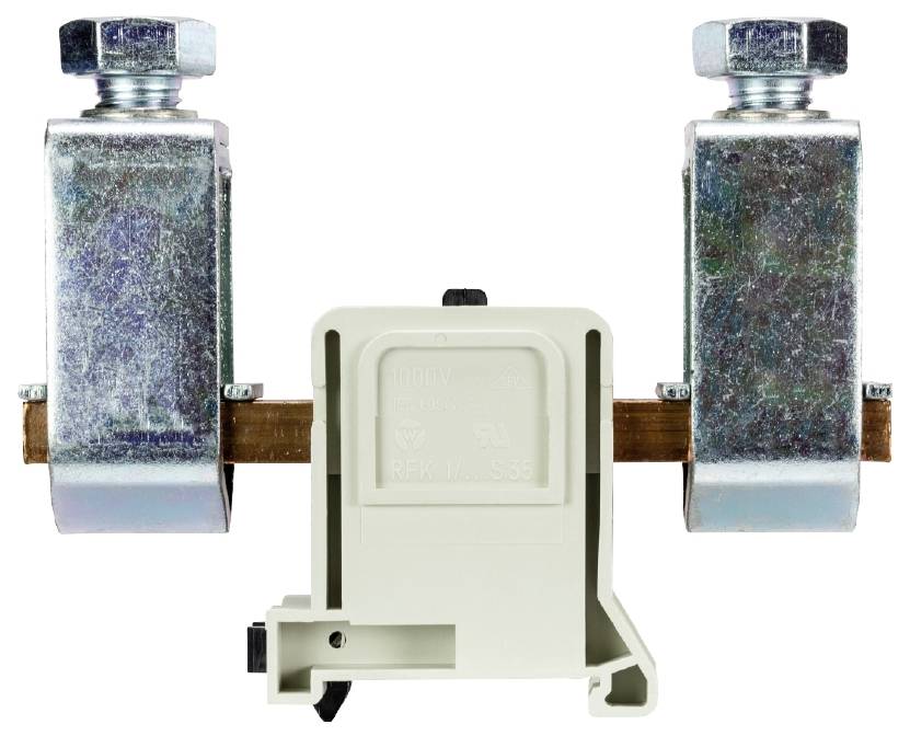 Wieland Electric 56.399.0155.0 Durchgangsklemme Schrauben Grau 10St.