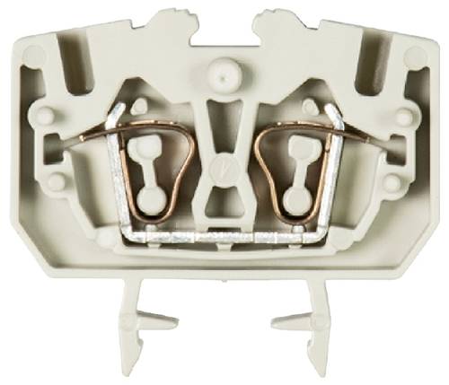 Wieland Electric 55.703.1053.0 Durchgangsklemme Federzuganschluss Grau 100 St.