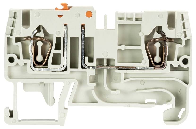 Wieland Electric 56.703.5355.0 Messertrennklemme Federzuganschluss Grau 100St.