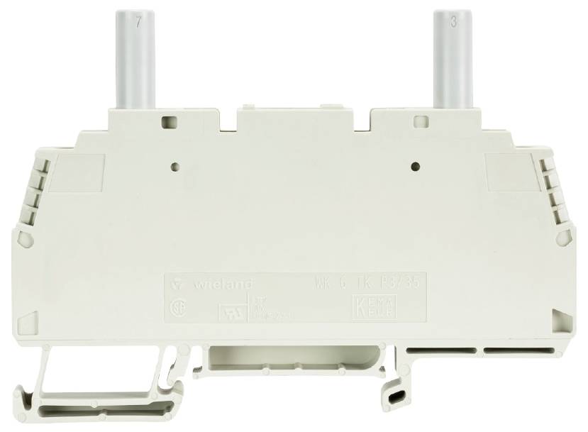 Wieland Electric 56.106.0653.0 Messtrennklemme Schrauben Grau 50St.