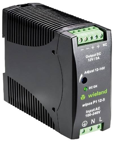 Wieland Electric 81.000.6132.0 Schaltnetzteil 12 V 5 A 60 W Inhalt 1 St.