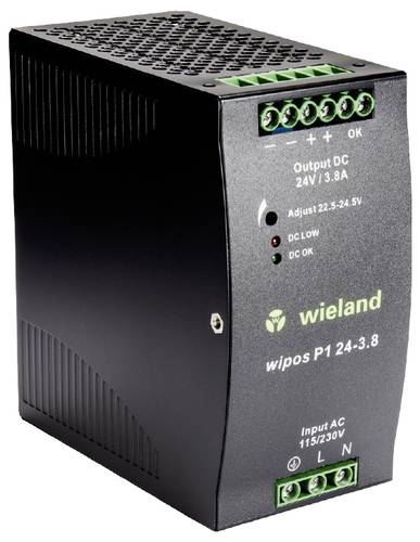 Wieland Electric 81.000.6135.0 Schaltnetzteil 24 V 3.8 A 92 W Inhalt 1 St.