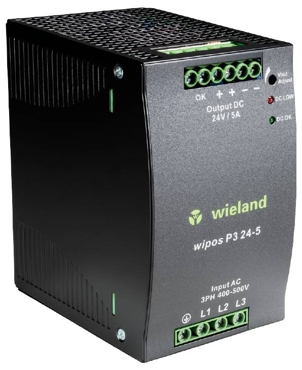Wieland Electric 81.000.6160.0 Schaltnetzteil 24V 5A 120W Inhalt 1St.