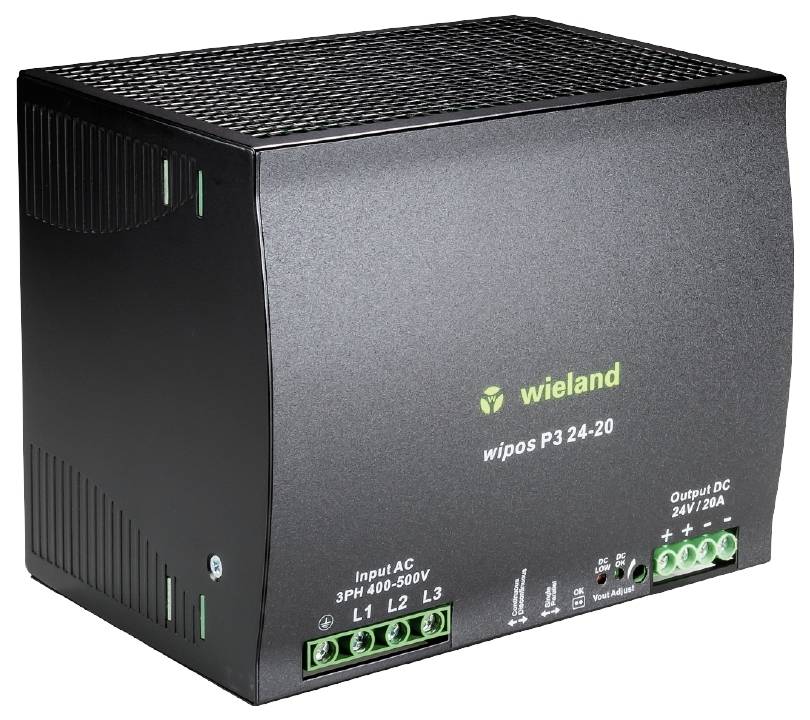 Wieland Electric 81.000.6180.0 Schaltnetzteil 24 V 20 A 480 W Inhalt 1 St.