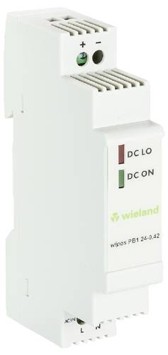 Wieland Electric 81.000.6300.0 Schaltnetzteil 24 V 0.42 A 10 W Inhalt 1 St.